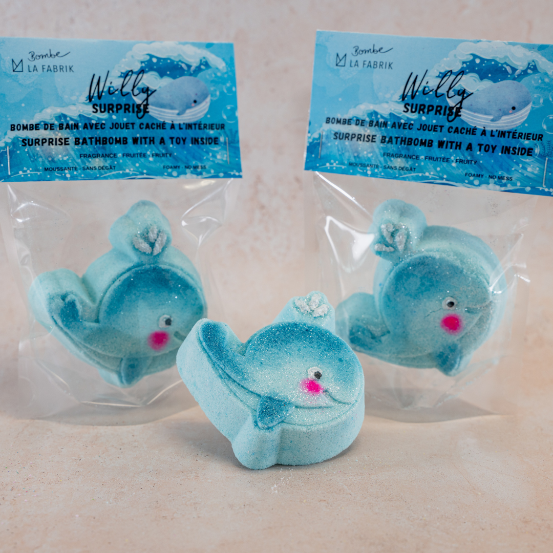Bombe de bain surprise - Willy