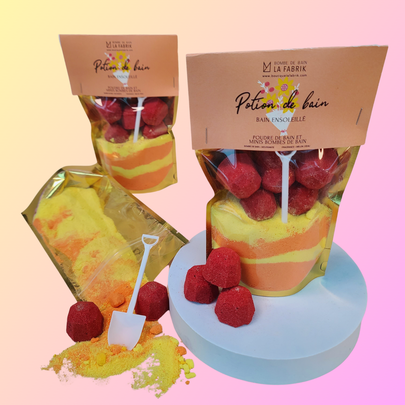 Potion de bain - Bain ensoleillé
