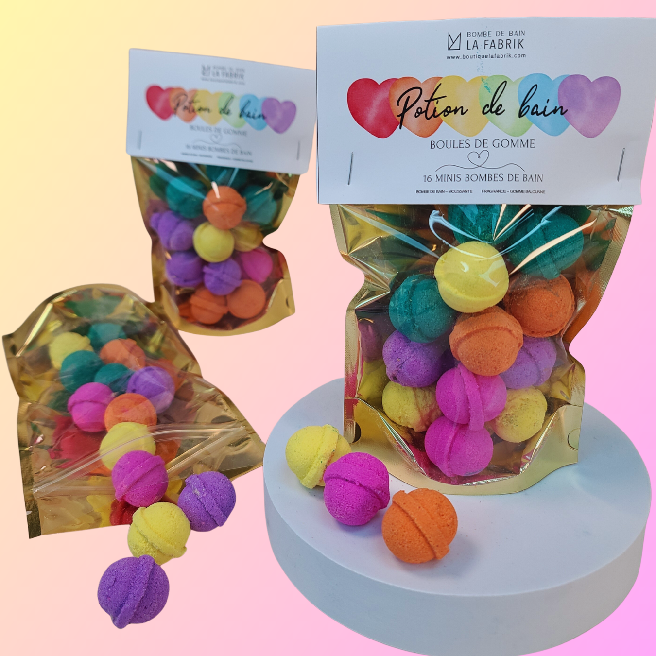 Potion de bain - Boule de gommes ⭐meilleur vendeur!