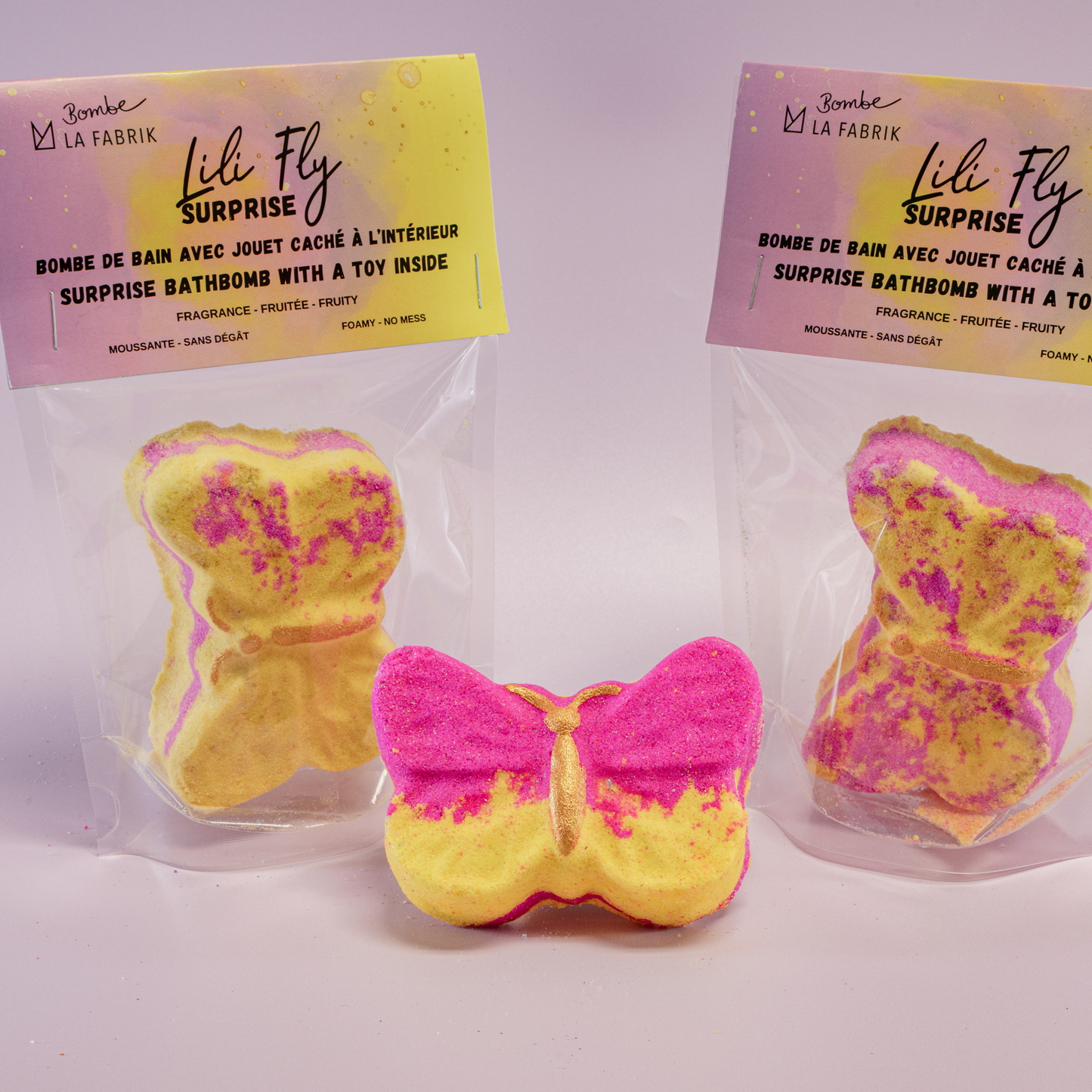 Bombe de bain surprise - Papillon ( Lily Fly)