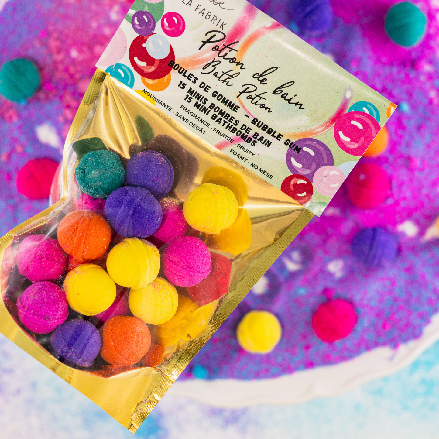 Potion de bain - Boule de gommes ⭐meilleur vendeur!