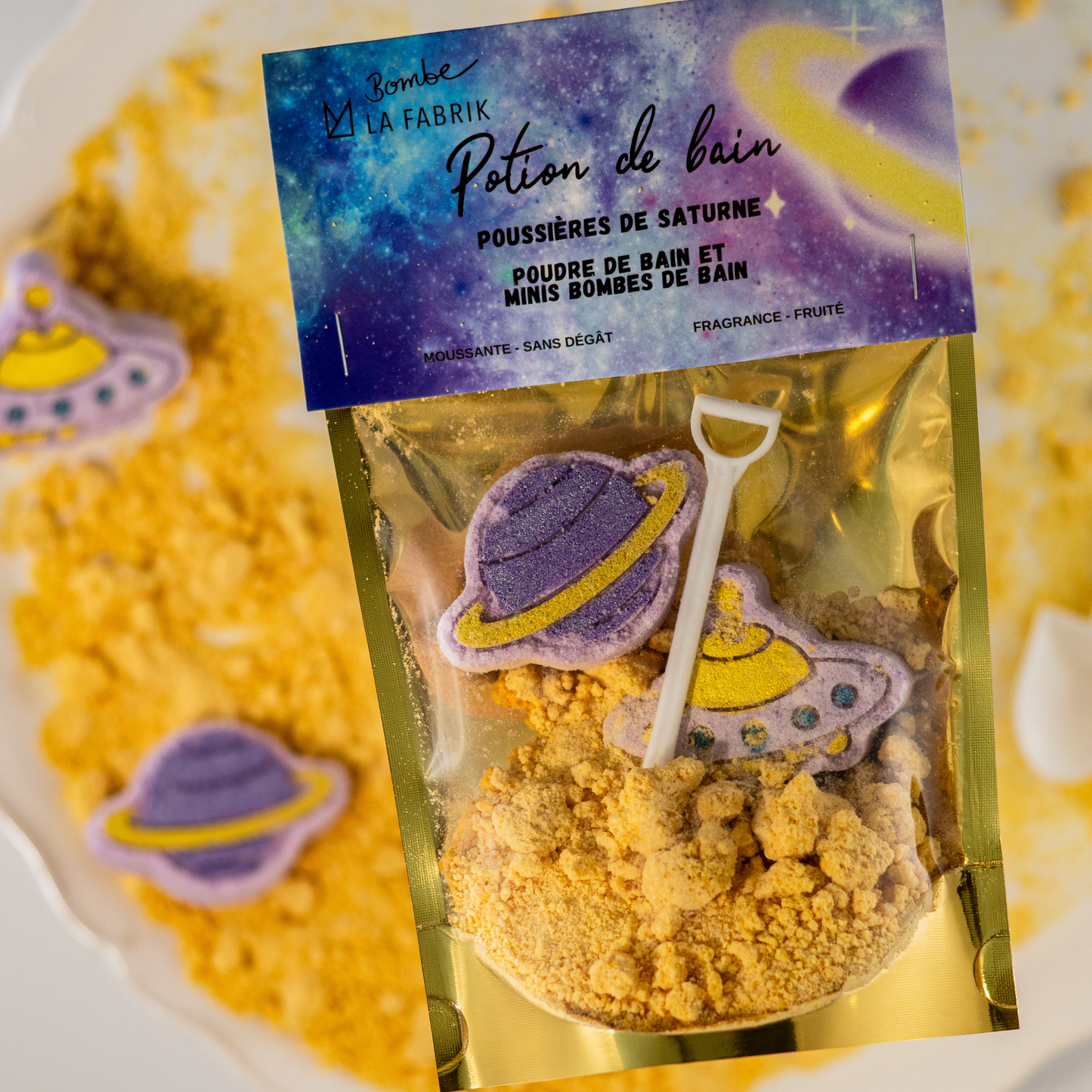Potion de Bain "Poussière de saturne" - NOUVEAU MODÈLE !