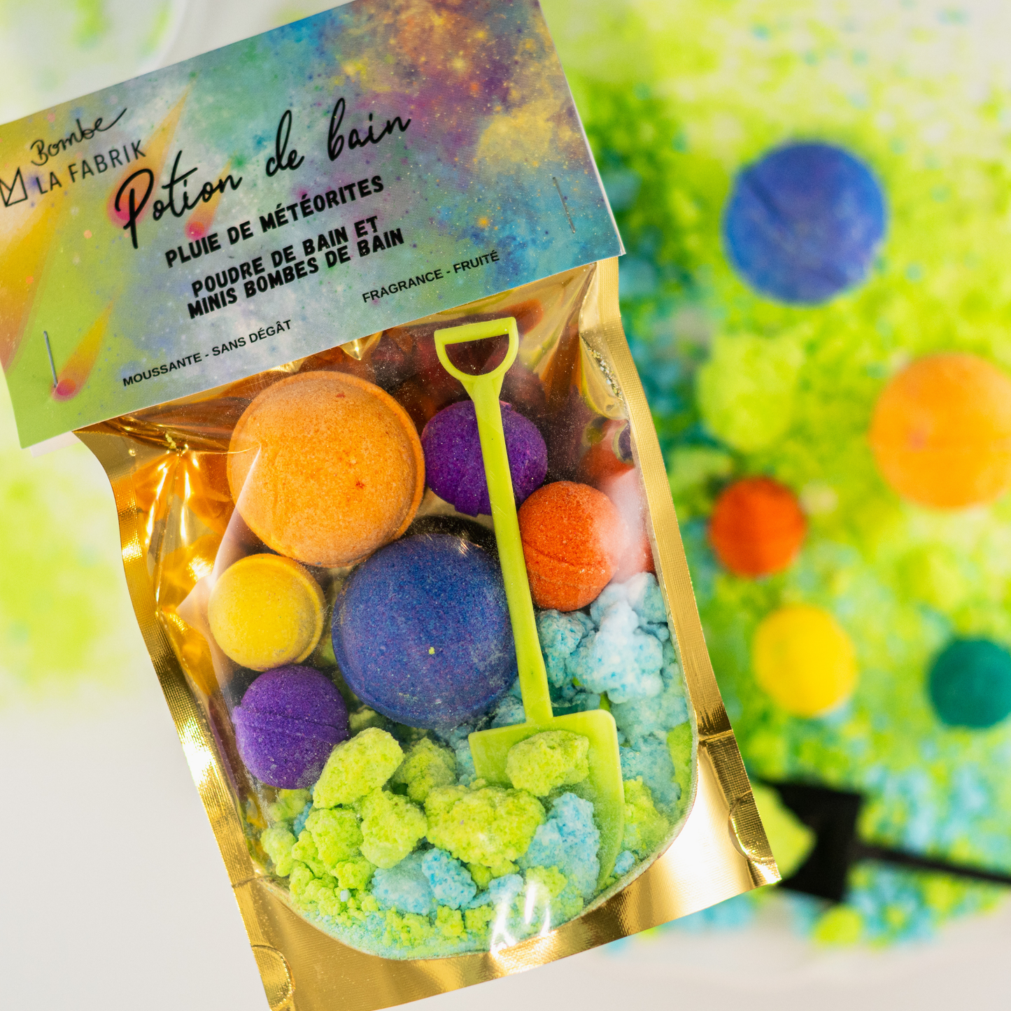 Potion de Bain "Pluie de météorites"