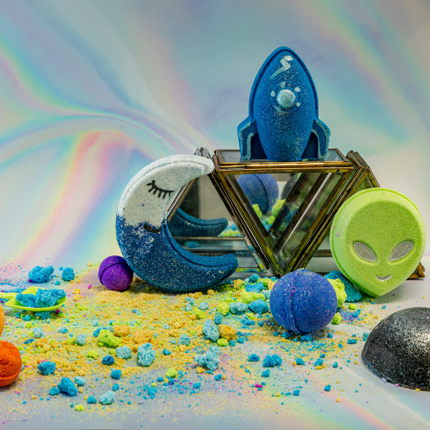 Bombe de bain surprise - Soucoupe