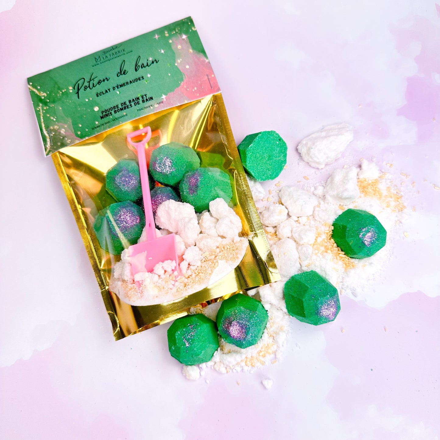 ÉDITION LIMITÉE NOËL // Potion de Bain "Éclats d'émeraude"