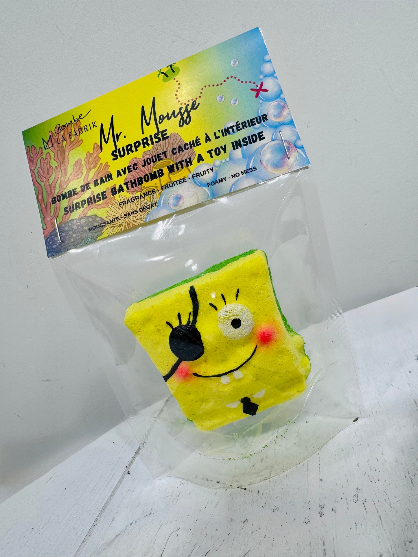 Bombe de bain surprise - Mr. Mousse
