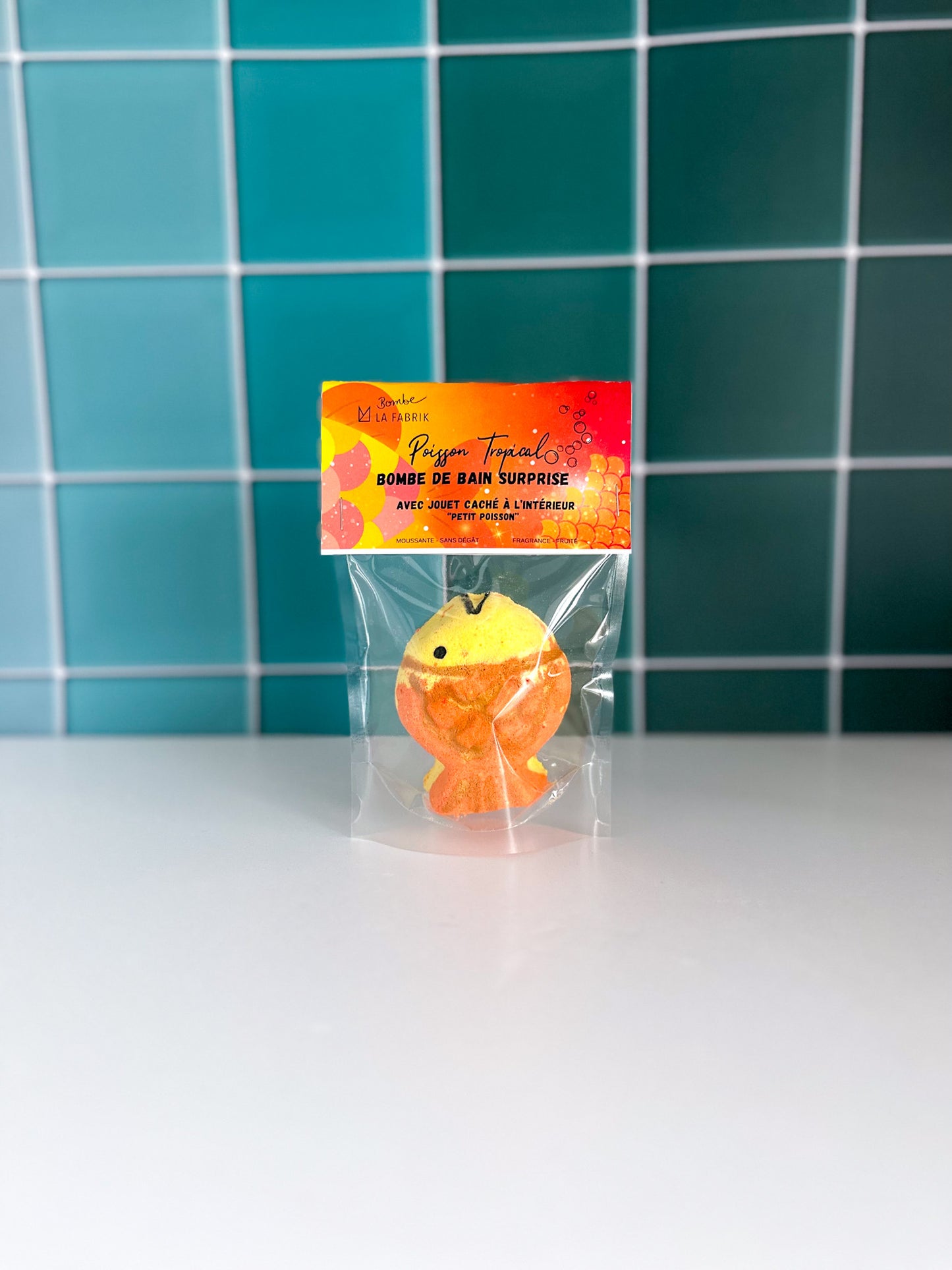Bombe de bain surprise - Poisson Tropical