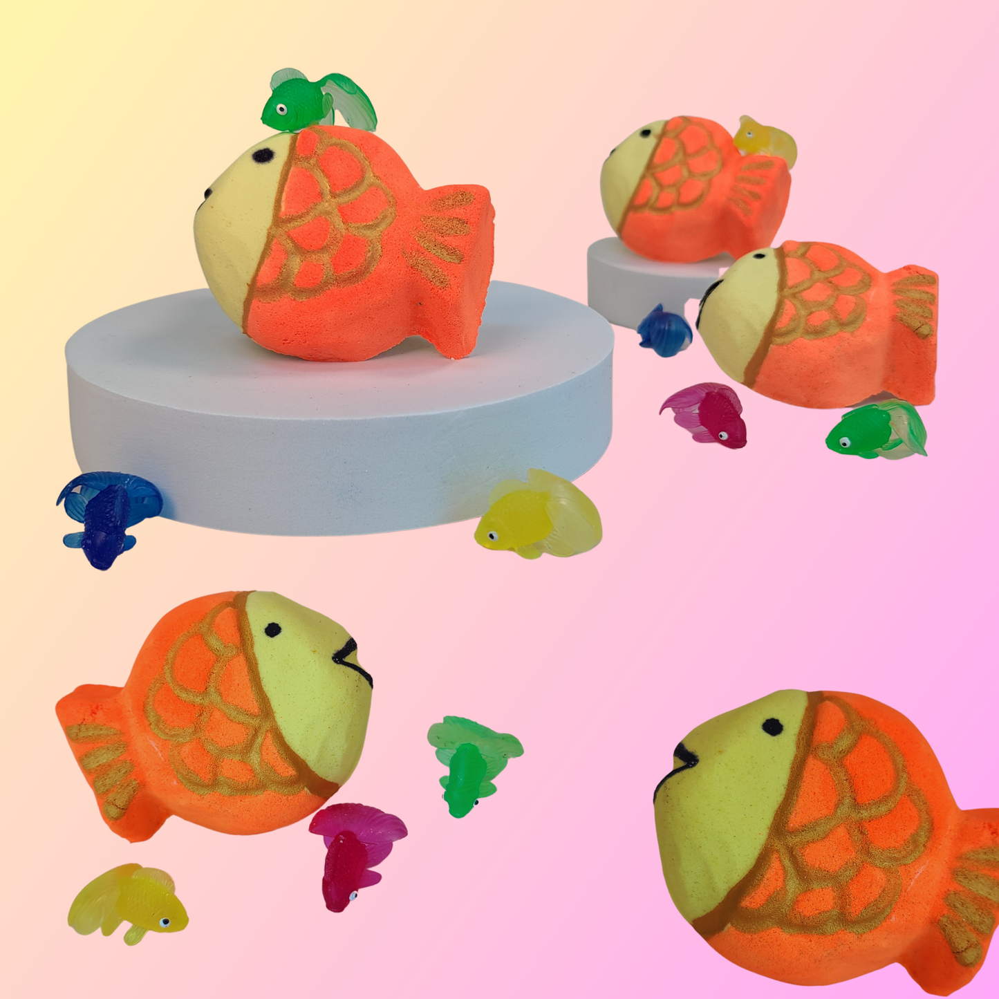Bombe de bain surprise - Poisson Tropical